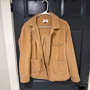 American Eagle Outfitters Tan Corduroy Jacket